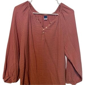 Ladies 3/4 Sleeve Top by Old Navy size Large